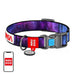 Waudog ’NASA21’’ nylon dog collar with QR code size M width 20 mm - Walking and transportation<<<Pets<<<InnproXML
