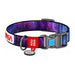Waudog ’NASA21’’ nylon dog collar with QR code size s width 15 mm - Walking and transportation<<<Pets<<<InnproXML