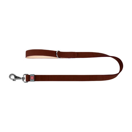 WAUDOG natural leather dog leash 14 mm wide 122 cm long brown - Walking and transportation<<<Pets<<<InnproXML