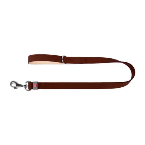 WAUDOG natural leather dog leash 20 mm wide 122 cm long brown - Walking and transportation<<<Pets<<<InnproXML