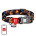 Waudog ’Oranges’ nylon dog collar with QR code size L - Walking and transportation<<<Pets<<<InnproXML