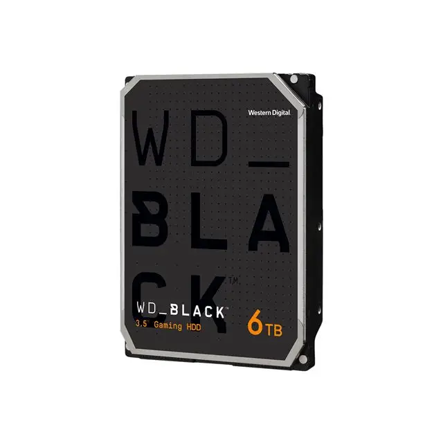 WD Desktop Black 6TB HDD 7200rpm 6Gb/s serial ATA sATA 128MB cache 3.5inch intern RoHS compliant Bulk - Вътрешни