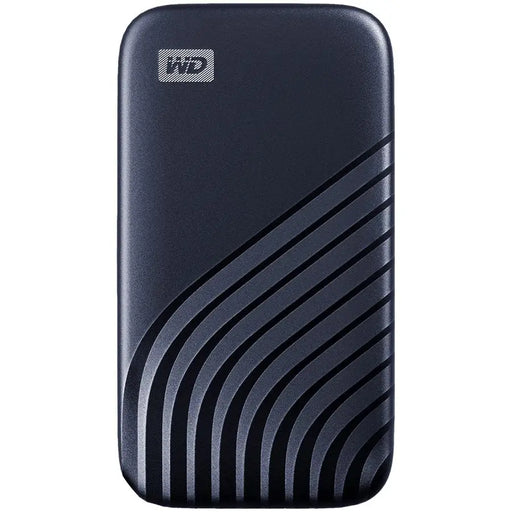 WD My Passport SSD 1TB Midnight Blue Cross Compatible USB 3.2 Gen-2 and USB-C 1050MB/s Read 1000MB/s Write PC Mac