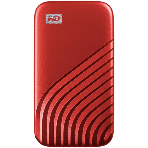WD My Passport SSD 1TB Red Cross Compatible USB 3.2 Gen-2 and USB-C 1050MB/s Read 1000MB/s Write PC Mac Compatiable
