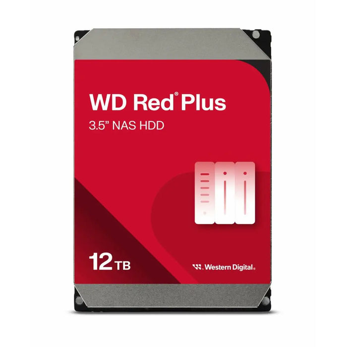 WD Red Plus 12TB SATA 6Gb/s 3.5inch HDD - Вътрешни HDD<<<HDD и SSD<<<Компоненти<<<ALSO&&&HDD и SSD за