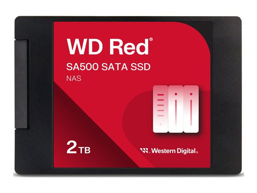 WD Red SSD SA500 NAS 2TB 2.5inch SATA POWERED BY SANDISK - Вътрешни SSD<<<HDD и SSD<<<Компоненти<<<ALSO