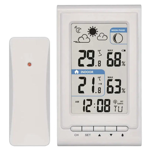 WEATHER STATION WITH EXTERNAL WIRELESS SENSOR EMOS E0352 - Други малки електроуреди<<<Домакински