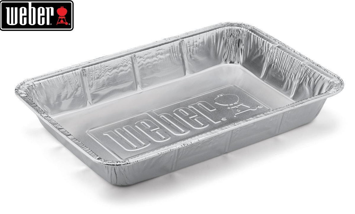 WEBER ALUMINUM PANS SMALL 10 PCS