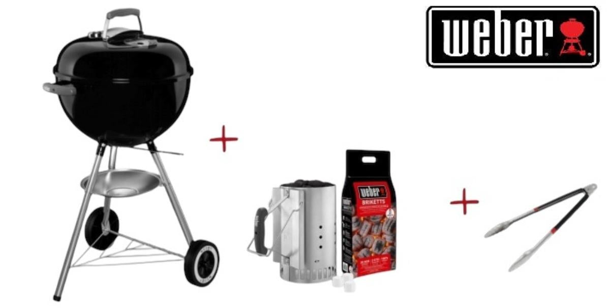 BARBECUE SET, BRIQUETTE IGNITION, DUBES AND CLIP WEBER WB 1247637