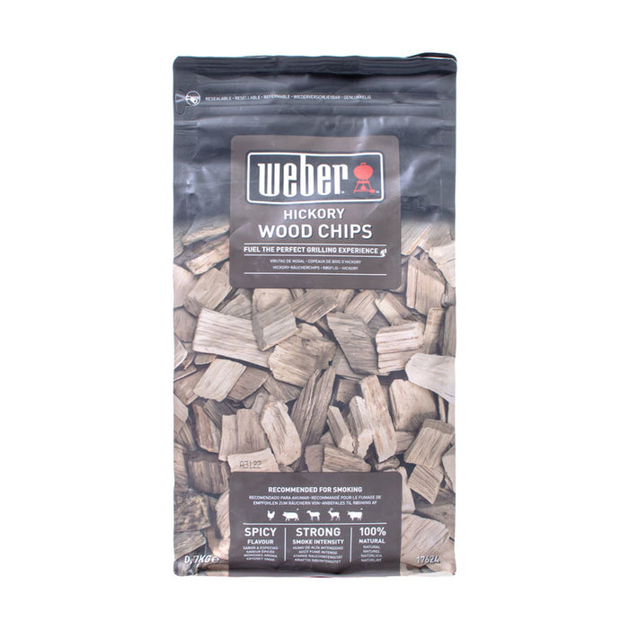 SMOKING CHIPS 0.7KG WEBER HICKORY