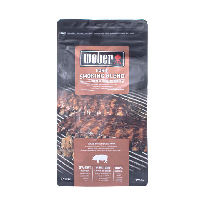 CHIPS FOR SMOKING 0.7KG WEBER PORK
