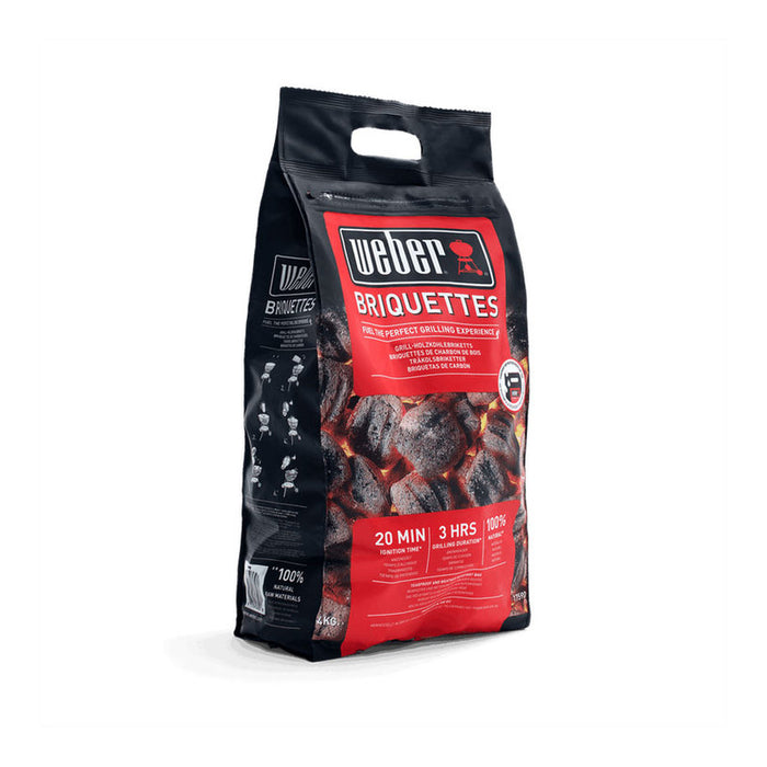 BRIQUETTES FOR BARBECUE 8KG WEBER WB 17591