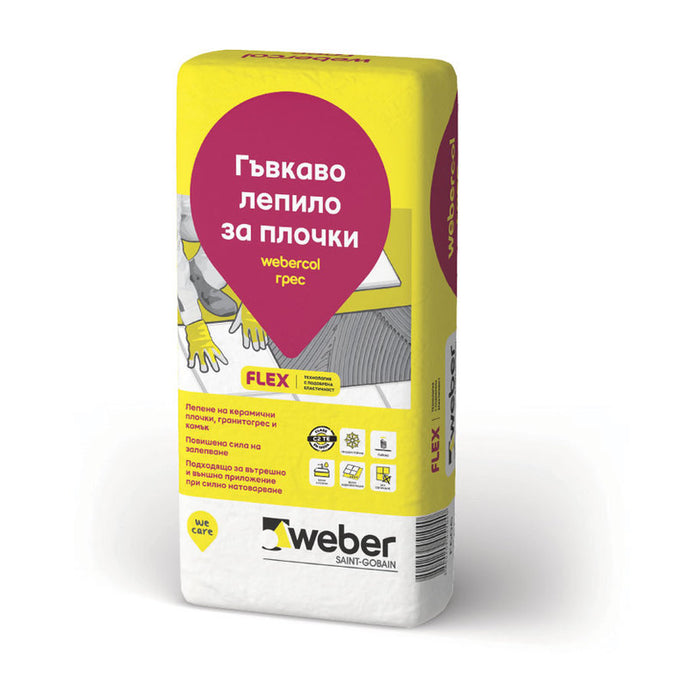 TILE ADHESIVE WEBER GRACE GRAY