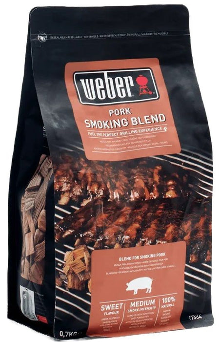 CHIPS FOR SMOKING 0.7KG WEBER PORK