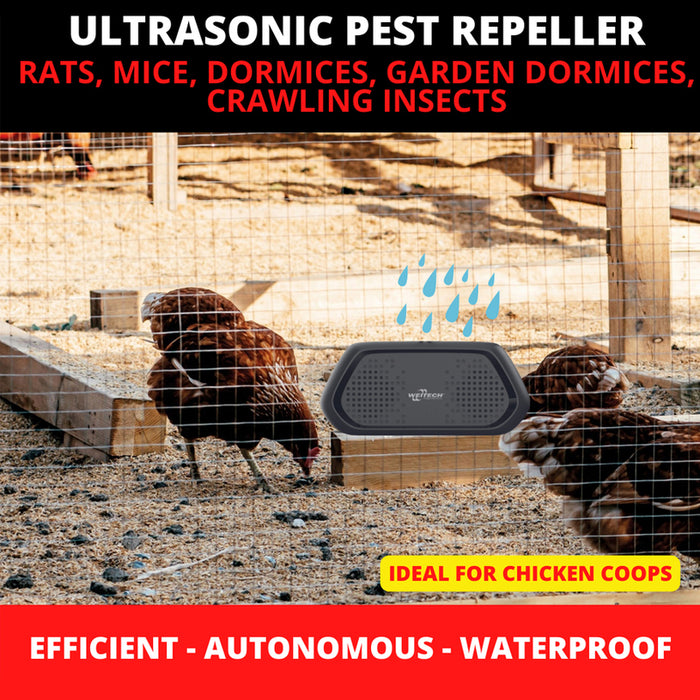 WEITECH ULTRASONIC ELECTRONIC RODENTS DEVICE