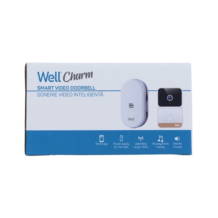 SMART WIRELESS DOORBELL WITH CAMERA WELL