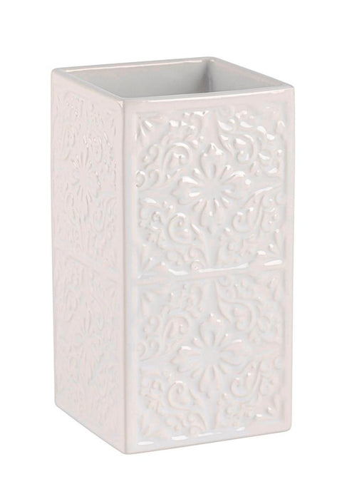 TOOTH BRUSH CUP CORDOBA WHITE
