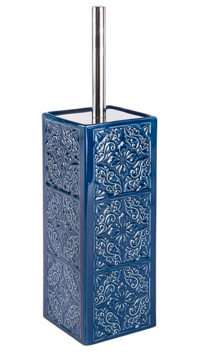 WC H-CT HOLDER AND BRUSH CORDOBA BLUE