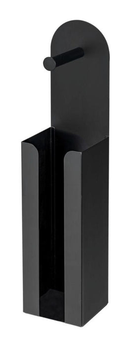 STANDING TOILET PAPER DISPLAY BLACK