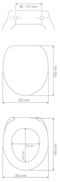 TOILET BOARD THERMOPLAST MASCALI