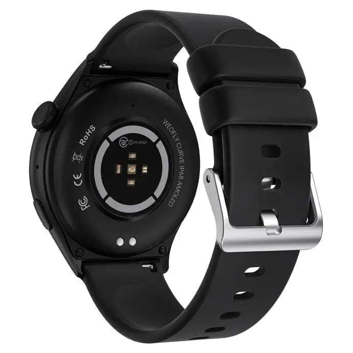 Weofly Curve Smartwatch - Multifunction Watch Bluetooth 5.3 Black - Smartwatch smartbandAKG-SMA<<<GSM