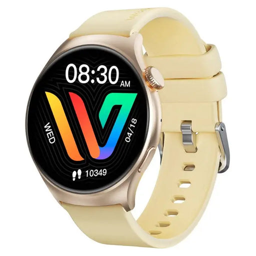 Weofly Curve Smartwatch - Multifunction Watch Bluetooth 5.3 Gold - Smartwatch smartbandAKG-SMA<<<GSM