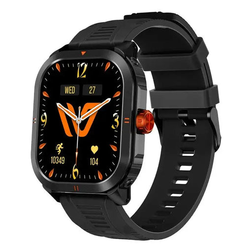 Weofly Pioneer Smartwatch - Multifunction Watch Bluetooth 5.3 Black - Smartwatch smartbandAKG-SMA<<<GSM