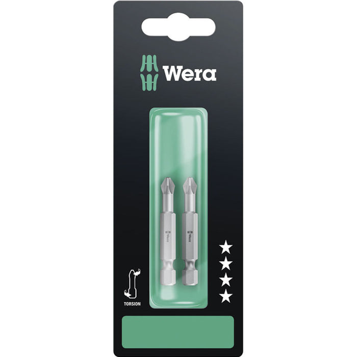 WERA 855/4 TZ PZ BIT SET