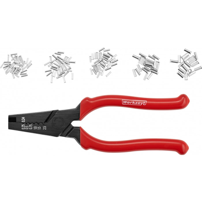 CRIMPING PLIERS FOR CABLE BUSHINGS WERKZEYT