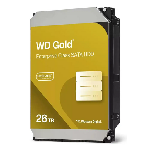 Western Digital Gold WD261KRYZ internal hard drive 26 TB 7200 RPM 512 MB 3.5’’ Serial ATA III - Enterprise
