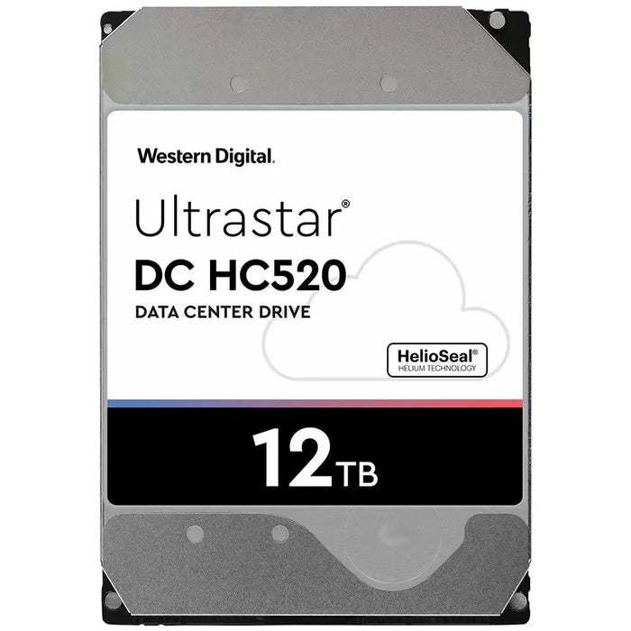 Western Digital Ultrastar 12TB (3.5’’ 256MB 7200 RPM SATA 6Gb/s 512N SE) Enterprise<<<WESTERN DIGITAL Internal Hard