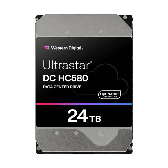 WESTERN DIGITAL ULTRASTAR DC HC580 3.5inch 26.1MM 24TB 512MB 7200RPM SAS ULTRA 512E SE P3 DC - HDD за