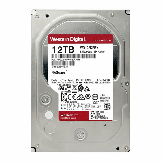 WD Red Pro 12TB SATA 6Gb/s 512MB Cache Internal 3.5inch 24x7 7200rpm