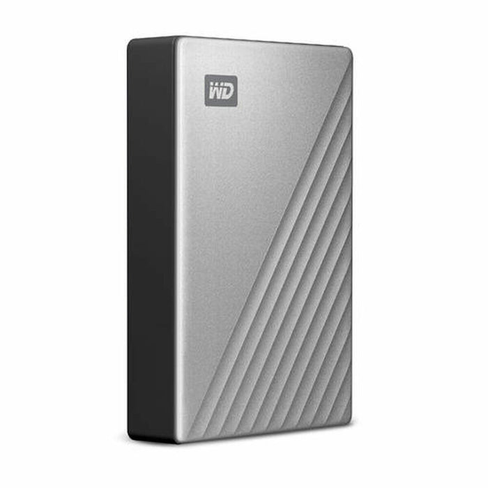 WD My Passport Ultra 4TB Silver USB-C/USB3.0 HDD 2.5inch Metal finish RTL portable extern