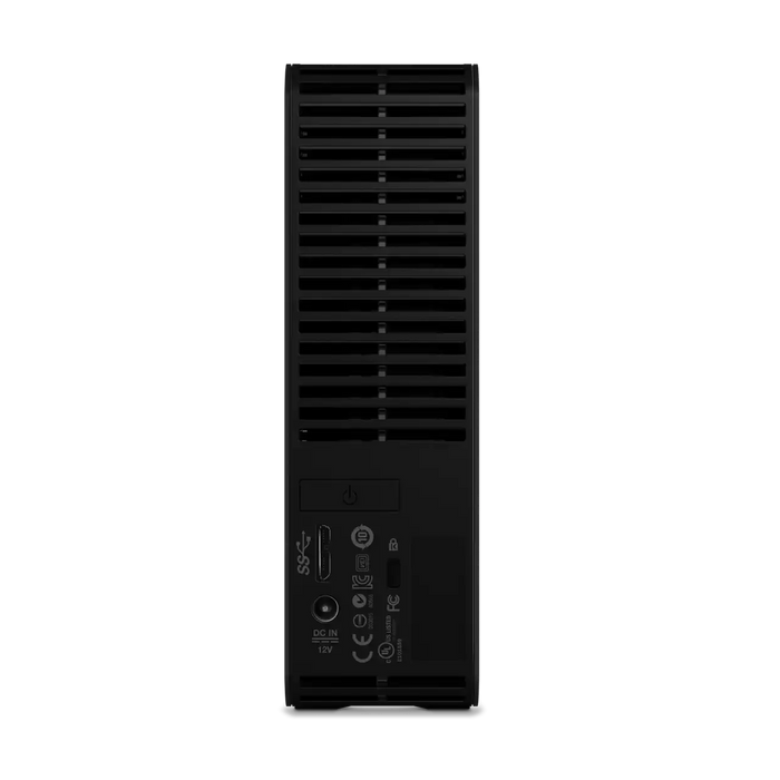 External hard drive Western Digital Elements Portable, 12TB, 3.5", USB 3.2 Gen 1, Black