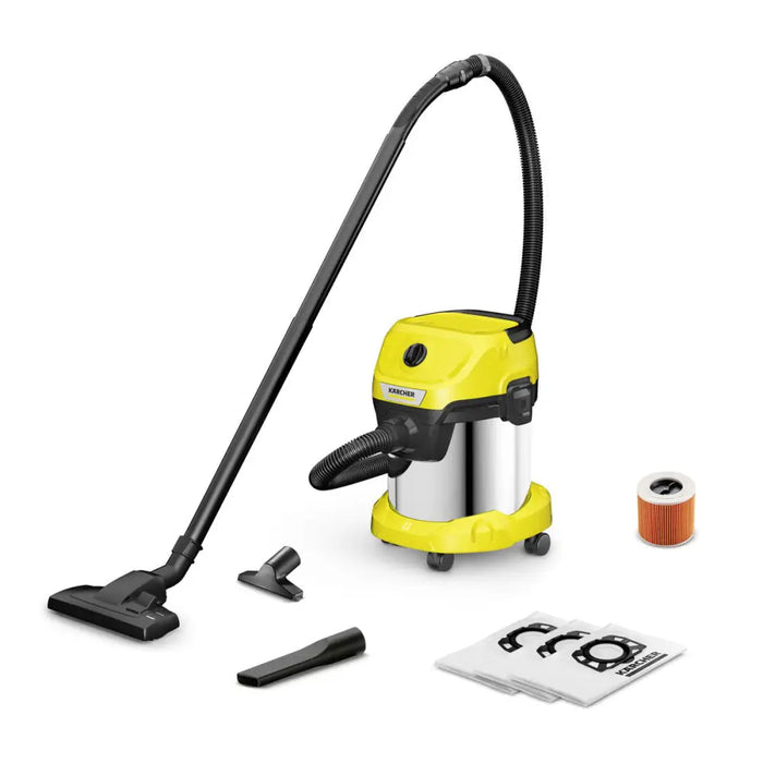 Wet and dry vacuum cleaner Kärcher WD 3 S 1000 W 15 L - Прахосмукачки и роботи<<<Почистване Прахосмукачки И