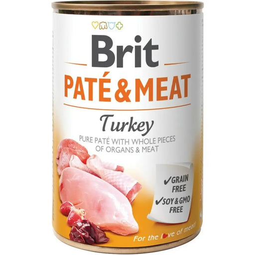 Wet food Brit Chicken Turkey 400 g - Хранене на домашни любимци<<<Домашни Животни<<<Дом Градина<<<BigBuy&&&Wet