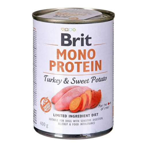 Wet food Brit IMPORT-54096 Turkey Sweet potato 400 g - Хранене на домашни любимци<<<Домашни Животни<<<Дом