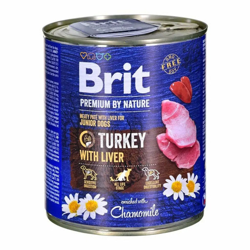 Wet food Brit TURKEY&LIVER - Хранене на домашни любимци<<<Домашни Животни<<<Дом Градина<<<BigBuy&&&Wet