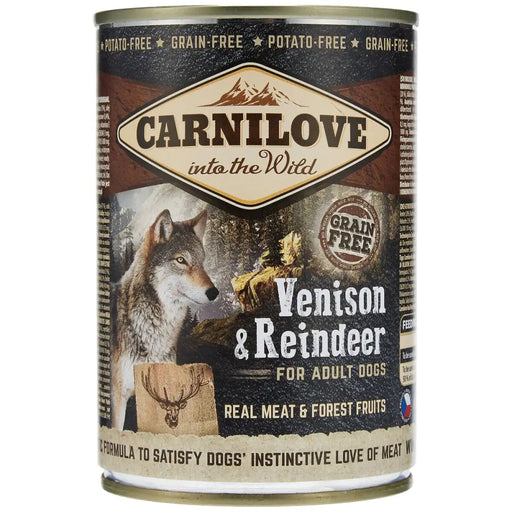 Wet food Carnilove Wild Wet Venison & Reindeer Deer Reindeer 400 g - Домашни Животни<<<Дом Градина<<<BigBuy&&&Хранене