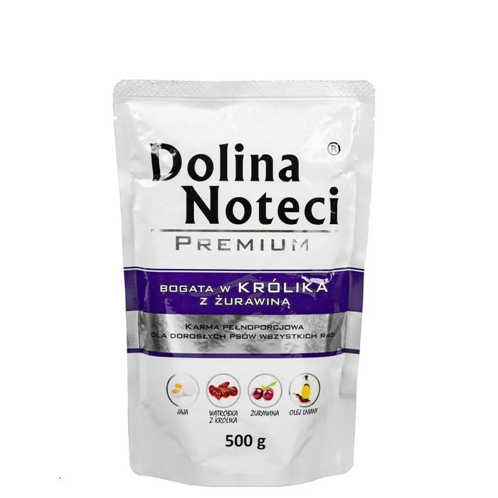 Wet food Dolina Noteci Premium Blueberry Rabbit 500 L 500 g - Хранене на домашни любимци<<<Домашни Животни<<<Дом