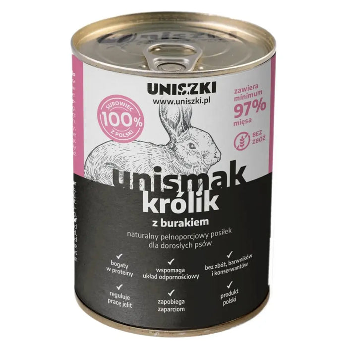 Wet food Uniszki Unismak Conejo con remolacha Rabbit 410 g - Хранене на домашни любимци<<<Домашни Животни<<<Дом