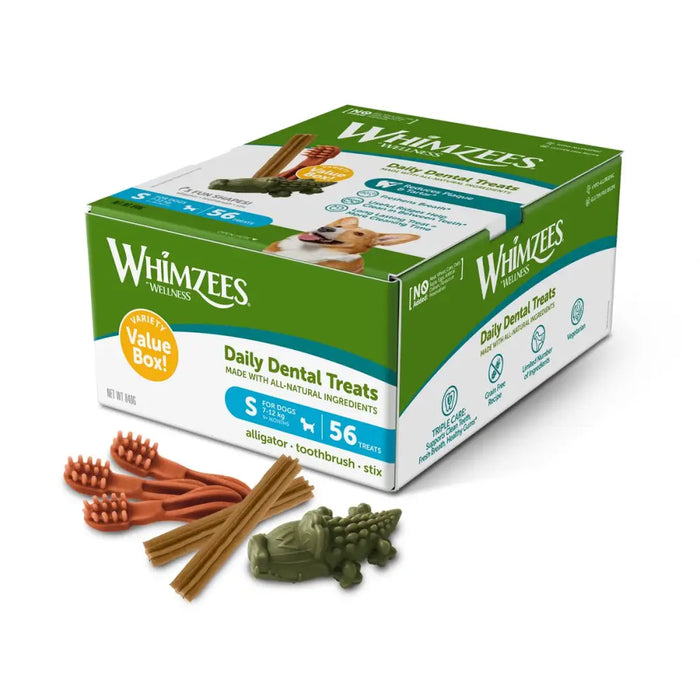 Wet food Whimzees Daily Dental Treats 56 Units - Домашни Животни<<<Дом Градина<<<BigBuy&&&Хранене на домашни