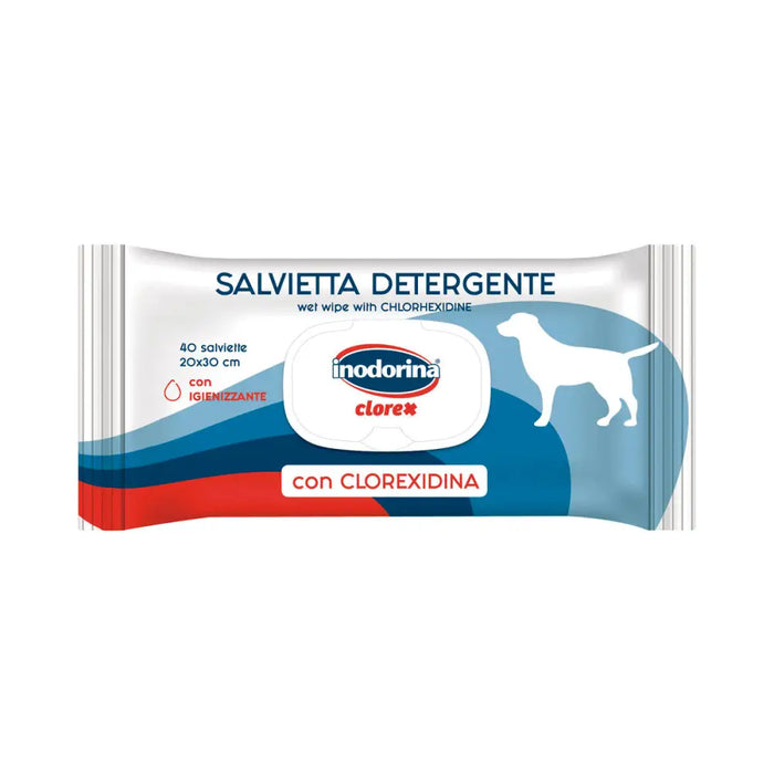 Wet Wipes for Pets Inodorina Clorex - Домашни Животни<<<Дом Градина<<<BigBuy&&&Здраве и хигиена<<<Домашни Животни<<<Дом