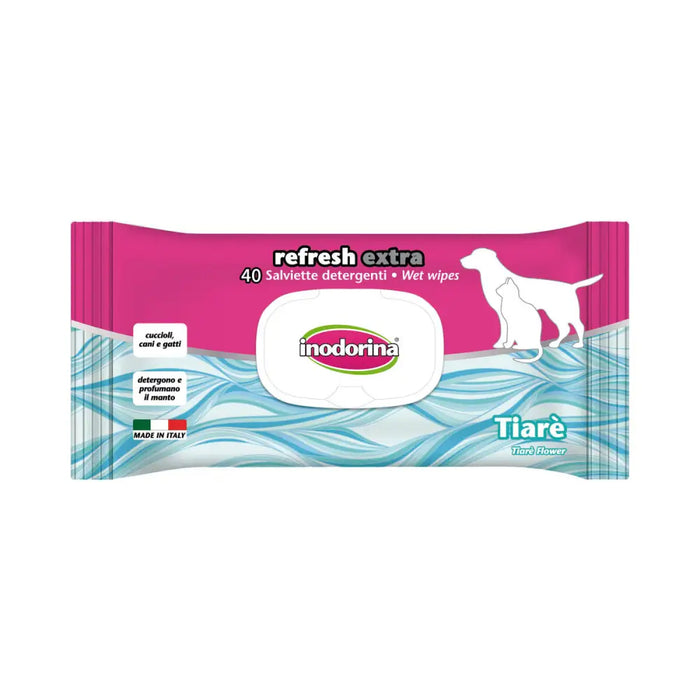 Wet Wipes for Pets Inodorina - Домашни Животни<<<Дом Градина<<<BigBuy&&&Здраве и хигиена<<<Домашни Животни<<<Дом