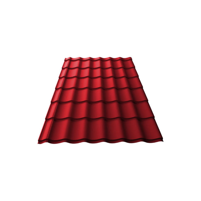 METAL TILES WETTERBEST CLASSIC RED 120x119 CM