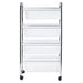 WHEEL RACK 4 LEVELS METAL 88X45X34CM HORECANO - Шкафове стелажи и гардероби<<<Домашни потреби<<<Кухня<<<Praktiker