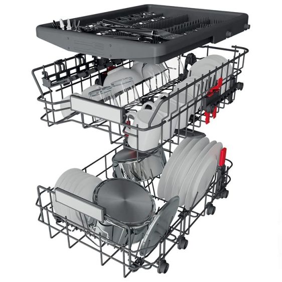 WHIRLPOOL WSFO3O34PF X dishwasher - Съдомиялни 45 см<<<Съдомиялни<<<Едра бяла техника<<<TechnoMix&&&Последни