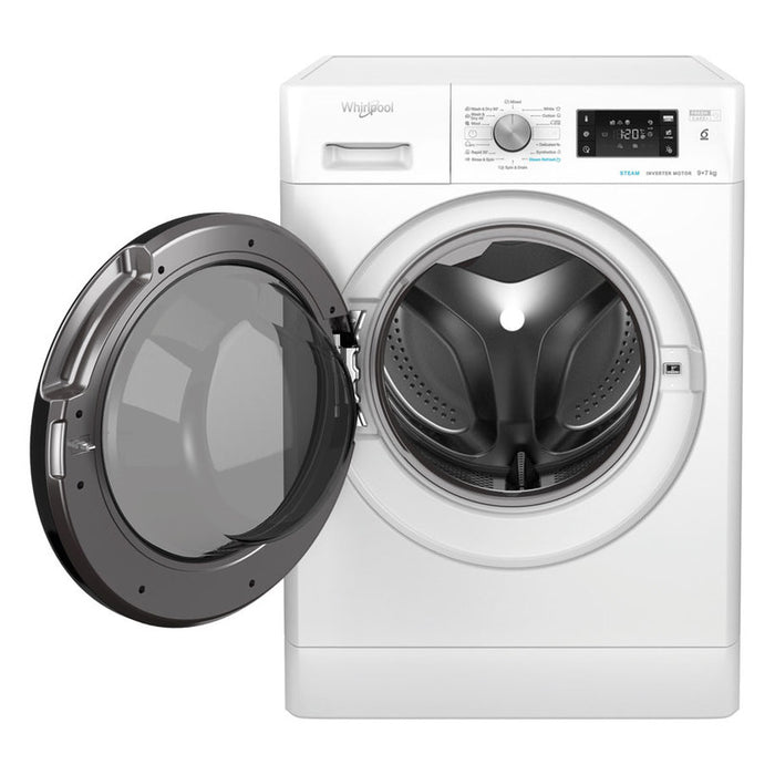Washing machine with dryer WHIRLPOOL FFWDB 976258 BV EE, 9/7 kg, 6th Sense, FreshCare+, 1600 rpm.