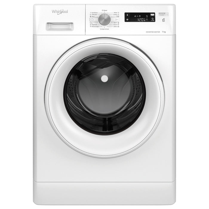 Washing machine WHIRLPOOL FFS 7469 W EE, 7 kg, 1400 rpm.